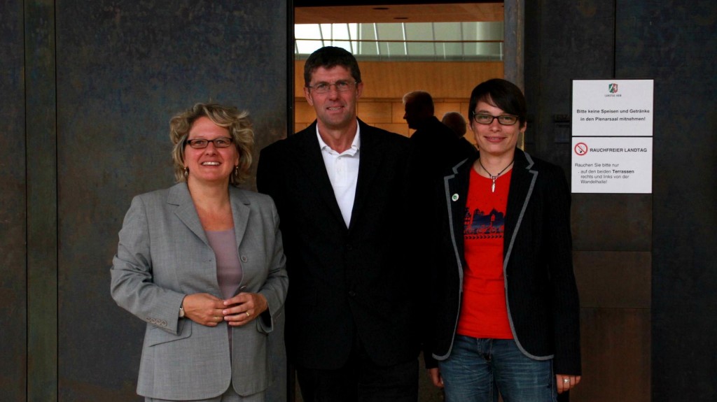 Die Landtagsabgeordneten Svenja Schulze MdL, Thomas Marquardt MdL und Josefine Paul MdL Die Landtagsabgeordneten Svenja Schulze MdL, Thomas Marquardt MdL und Josefine Paul MdL